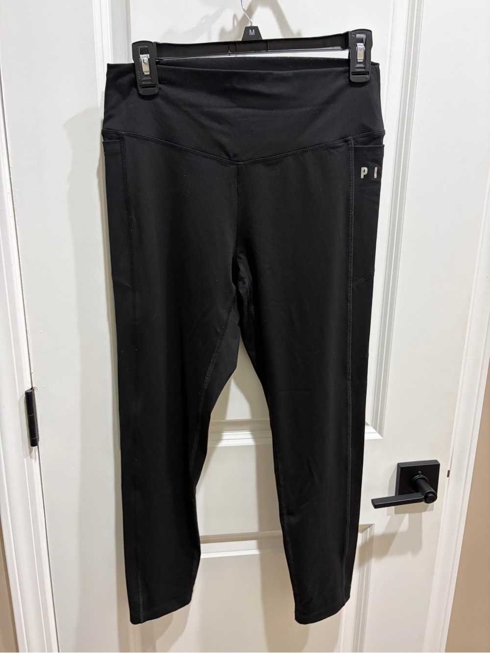 PINK Victoria's Secret Black High-Rise Leggings